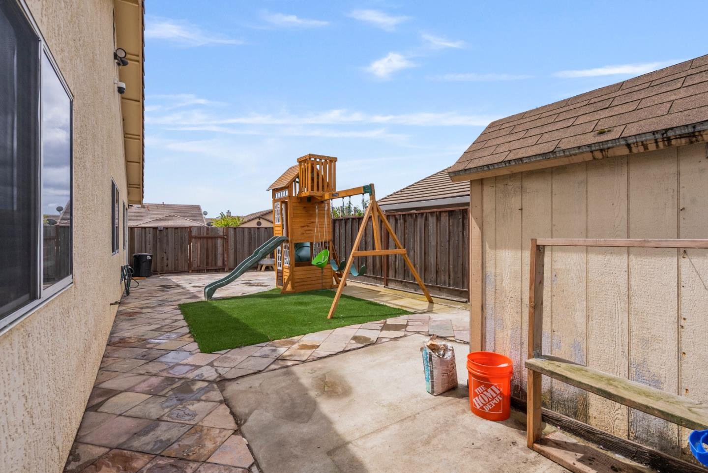 1001 Eagle Drive Salinas, CA 93905 - Photo 34 of 39 a view of backyard with small cabin