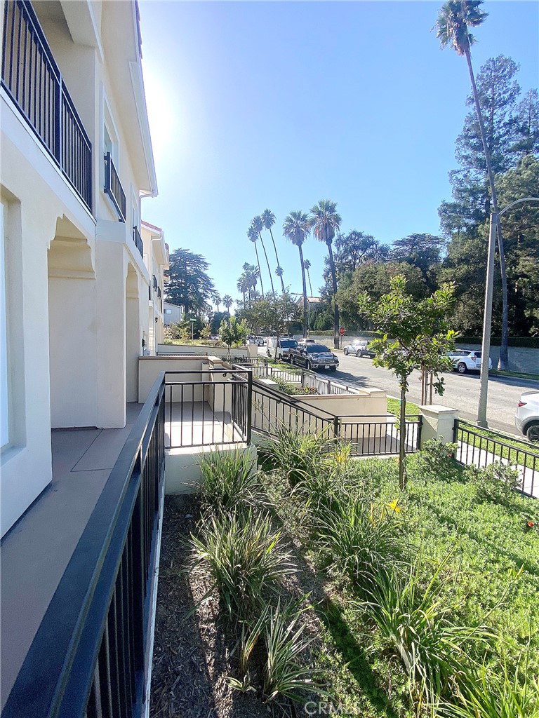 300 East Alhambra Road, Unit D Alhambra, CA 91801 - Photo 24 of 26 a view of balcony with outdoor seating and city view