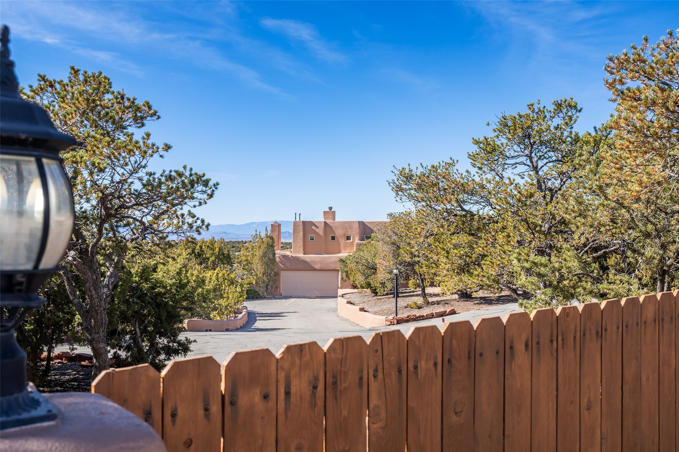Main Home over gated entry