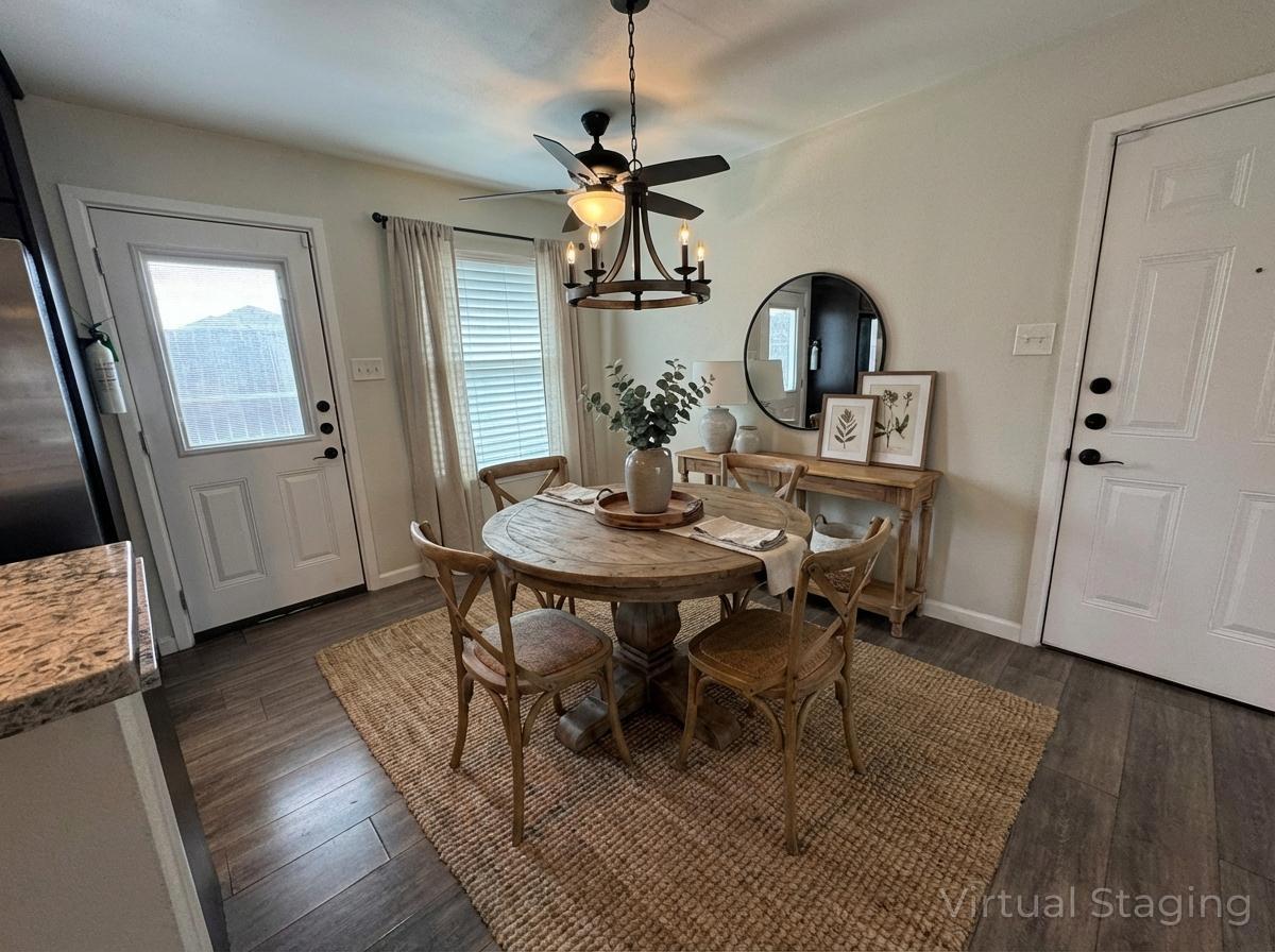 2006 Ash Street Georgetown, TX 78626 - Photo 3 of 21 Staged Dine in kitchen