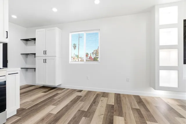 a view of empty room