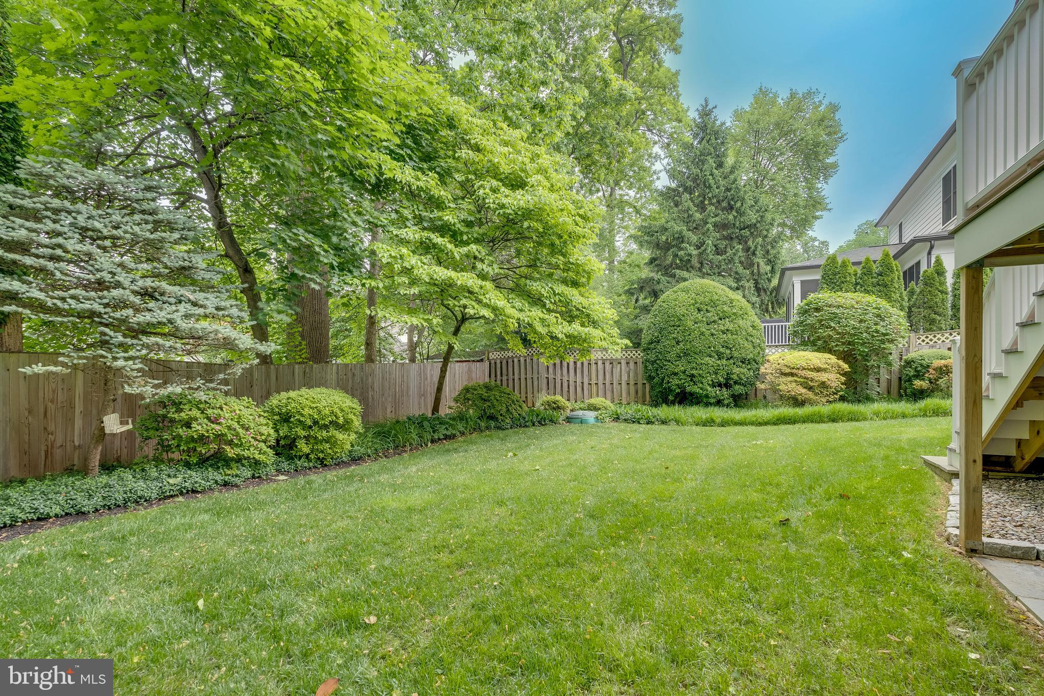 5705 Northfield Road Bethesda, MD 20817 - Photo 50 of 51 Large open and private backyard