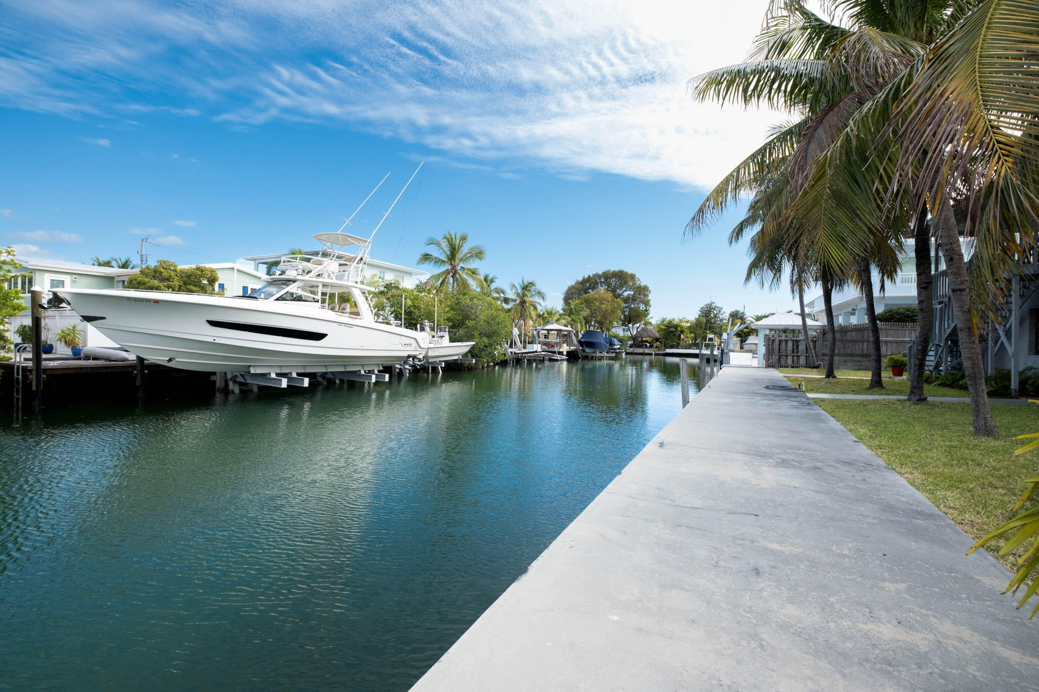 216 Sonny Road Tavernier, FL 33070 - Photo 30 of 49 a view of a lake with boats and trees