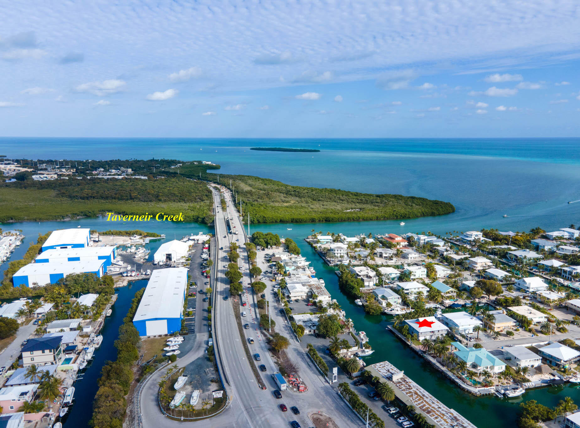 216 Sonny Road Tavernier, FL 33070 - Photo 48 of 49 a view of a city and ocean view