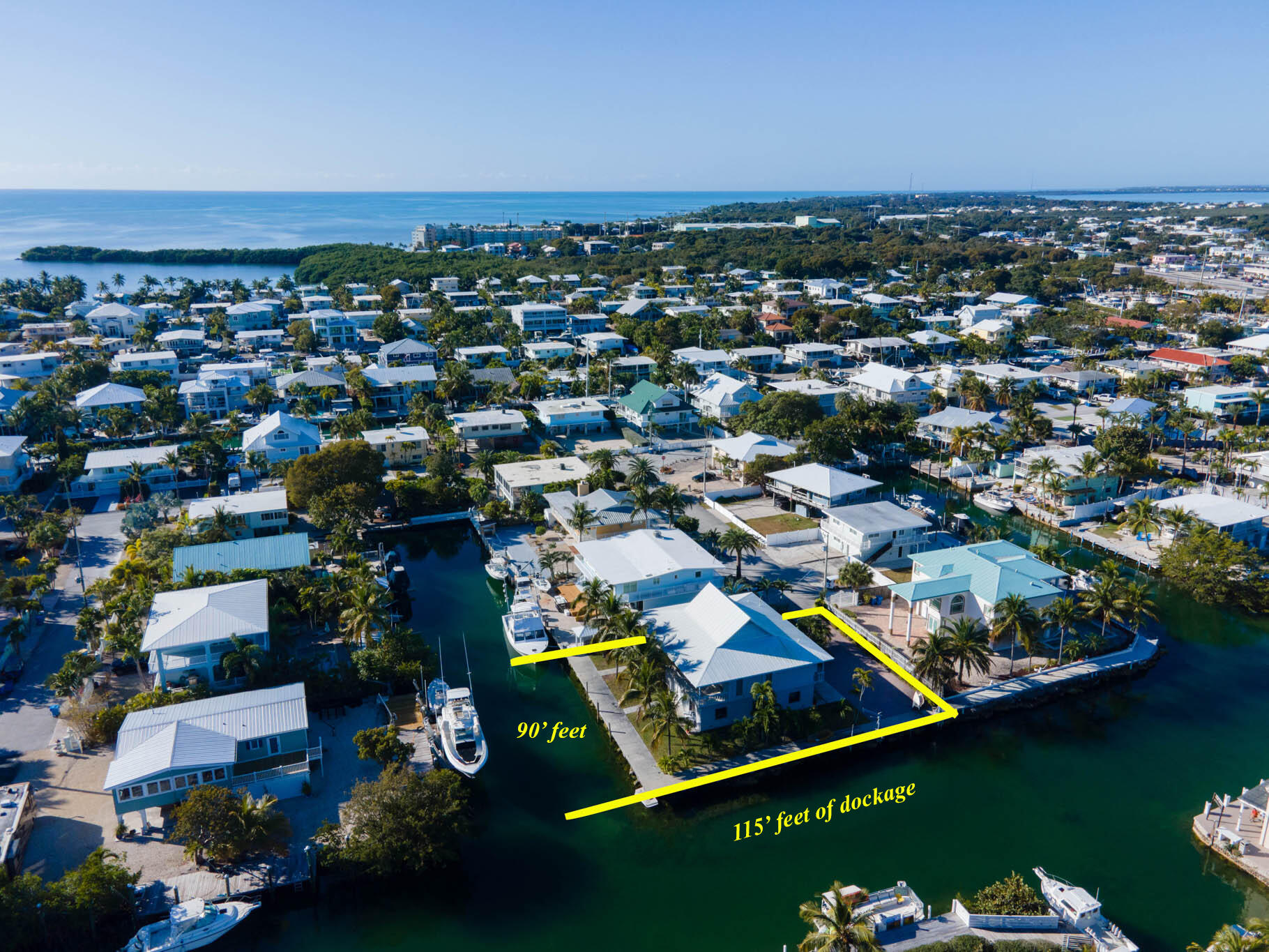 216 Sonny Road Tavernier, FL 33070 - Photo 5 of 49 an aerial view of residential houses with city view