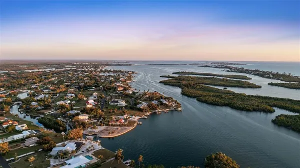 a view of an ocean and beach