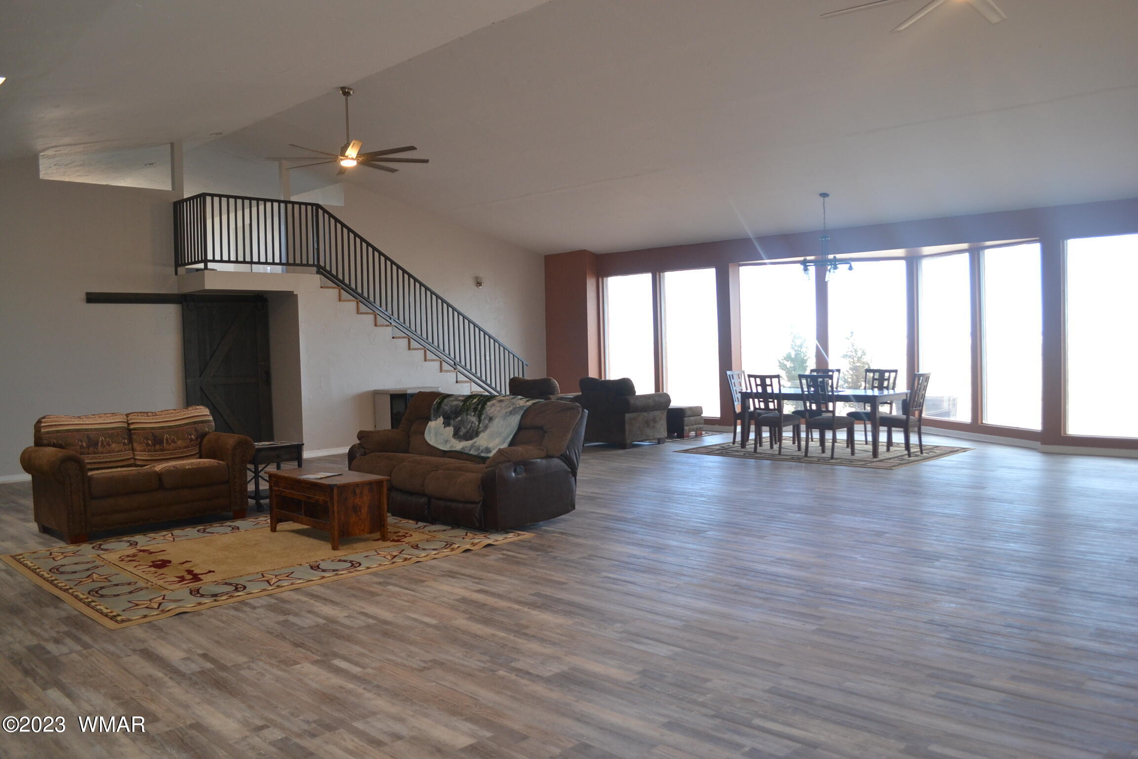 5661 Valley Road Snowflake, AZ 85937 - Photo 29 of 55 a living room with furniture and a large window