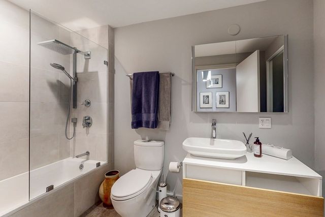 a outdoor space with lots of tables and chairs