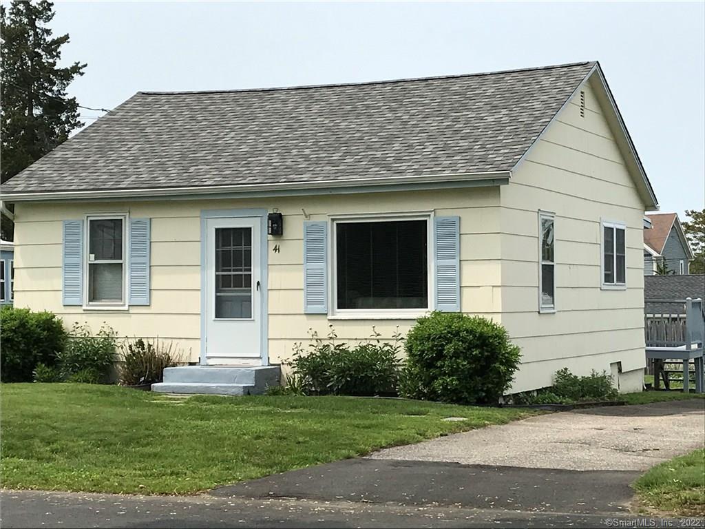 41 Uncas Road Clinton, CT 06413 - Photo 1 of 1 Stroll to the beach from this cute as can be two bedroom ranch with deeded beach rights to Long Island & sandy beach. View from rear window has the pretty sight of the meandering Indian River.