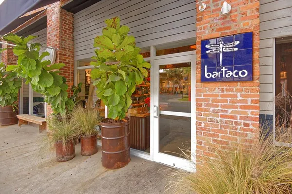 a view of outdoor space with front door