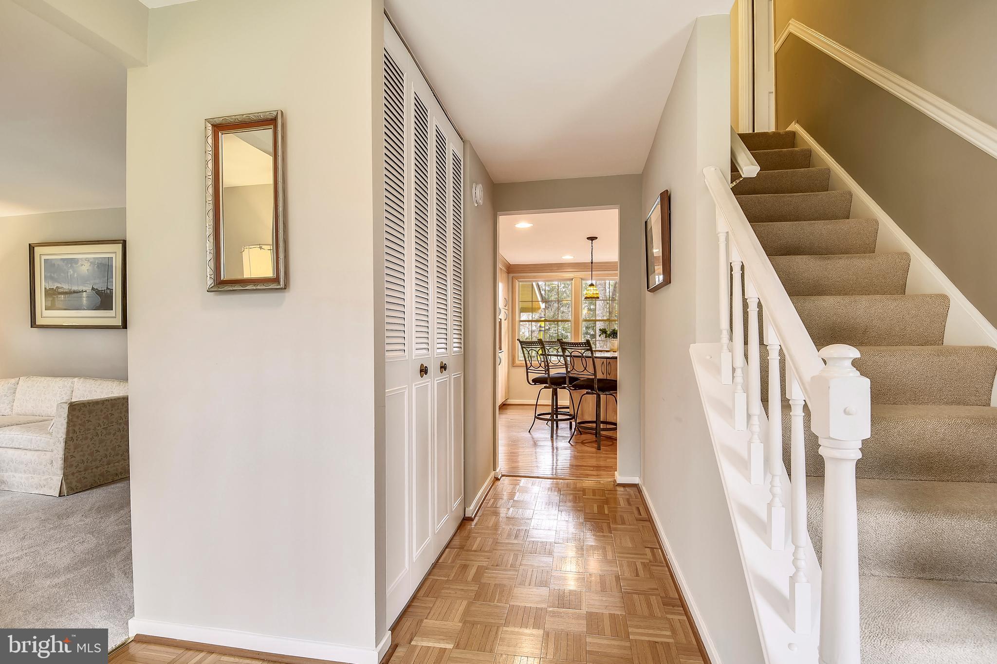 624 Shore Acres Road Arnold, MD 21012 - Photo 20 of 60 Center Hall Foyer w/parquet floors