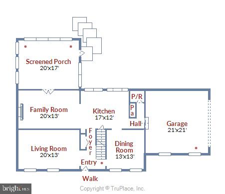 624 Shore Acres Road Arnold, MD 21012 - Photo 58 of 60 Main Level Floor Plan