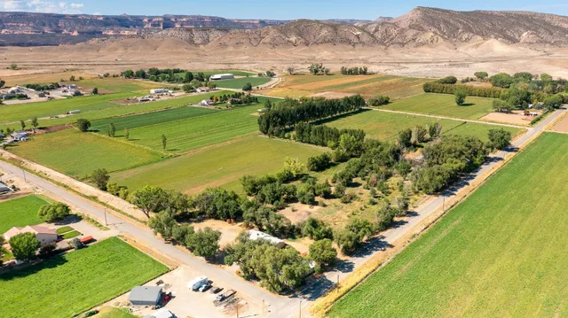 a view of a city with an ocean