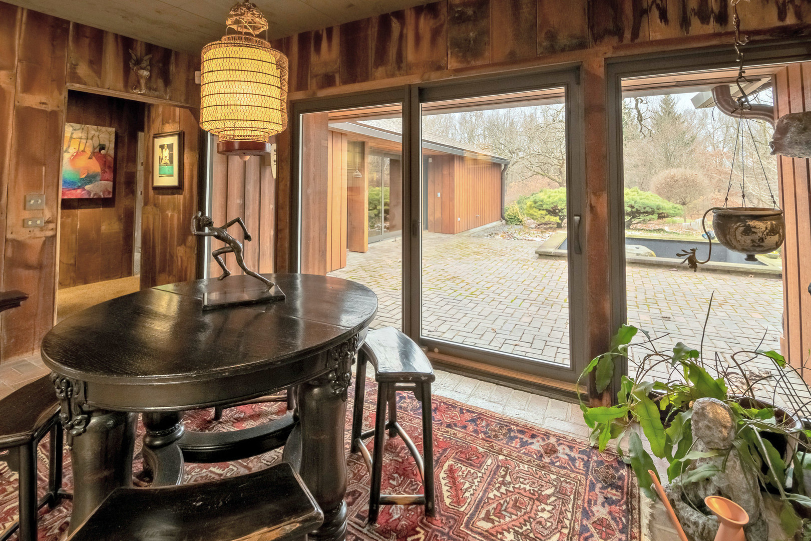 2109 Paulsen Road Harvard, IL 60033 - Photo 46 of 76 a view of a dining room with furniture window and wooden floor