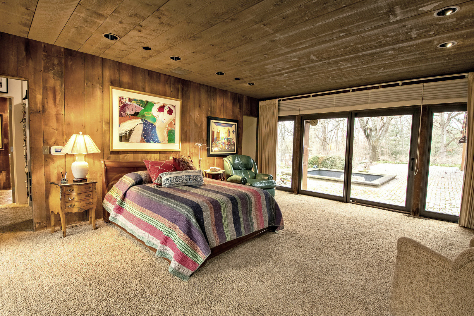 2109 Paulsen Road Harvard, IL 60033 - Photo 50 of 76 a spacious bedroom with a bed and large windows