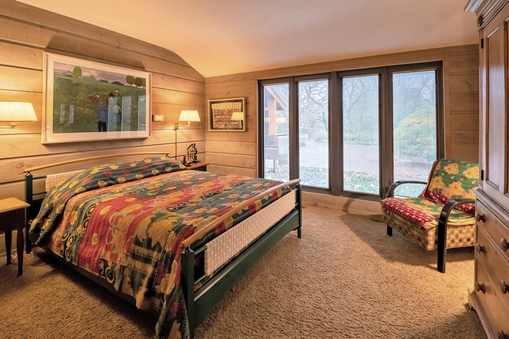 2109 Paulsen Road Harvard, IL 60033 - Photo 55 of 76 a bed sitting in a spacious bedroom next to a window