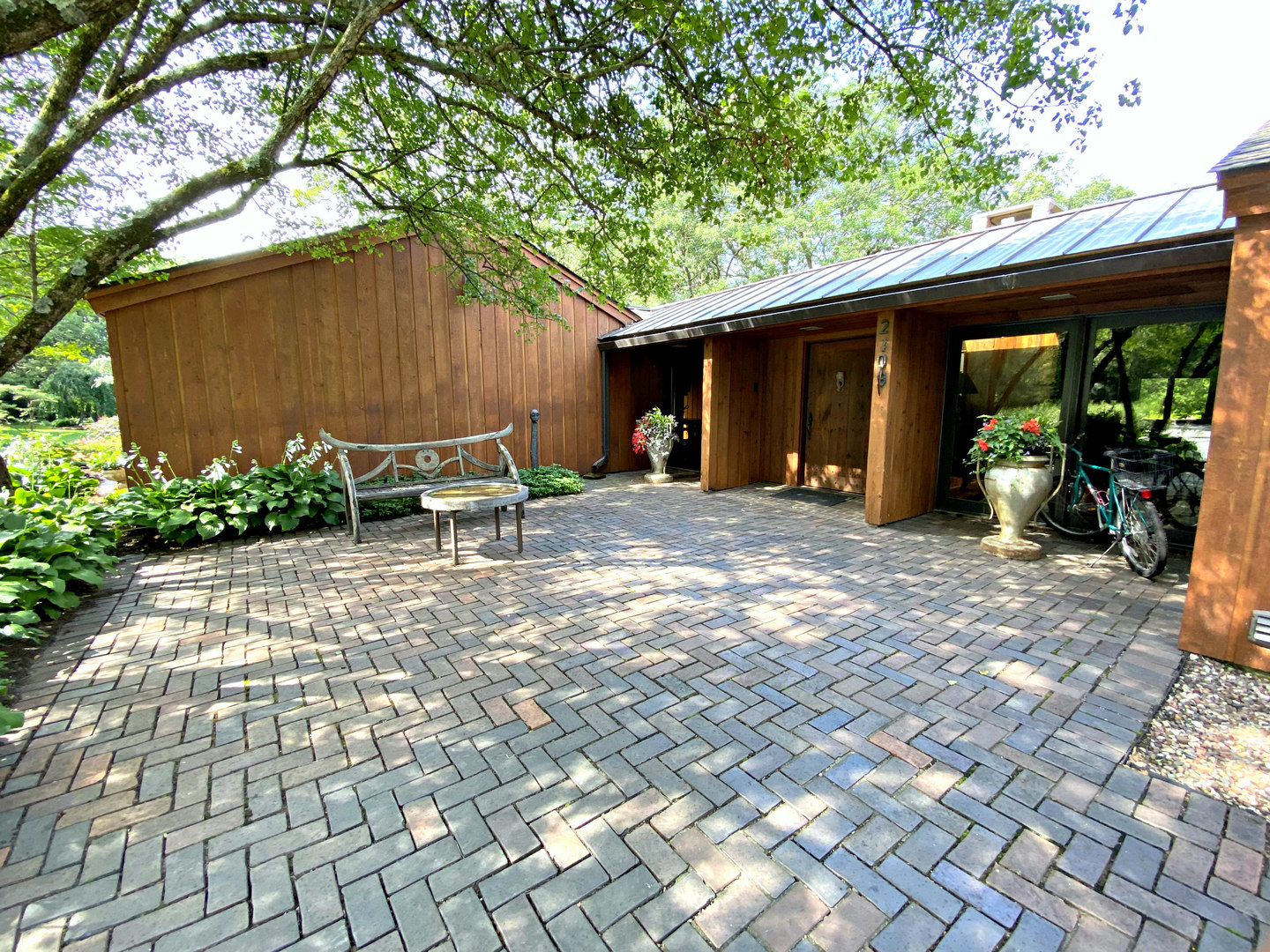 2109 Paulsen Road Harvard, IL 60033 - Photo 8 of 76 a backyard of a house with seating space