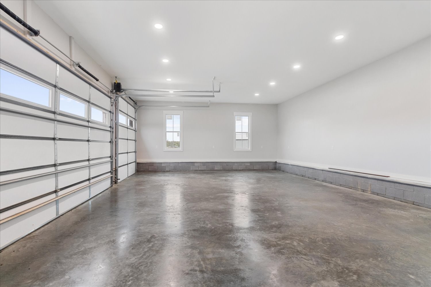 136 Summer Lk Drive Summertown, TN 38483 - Photo 41 of 48 an empty room with wooden floor and windows