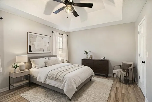 wooden floor in an empty room