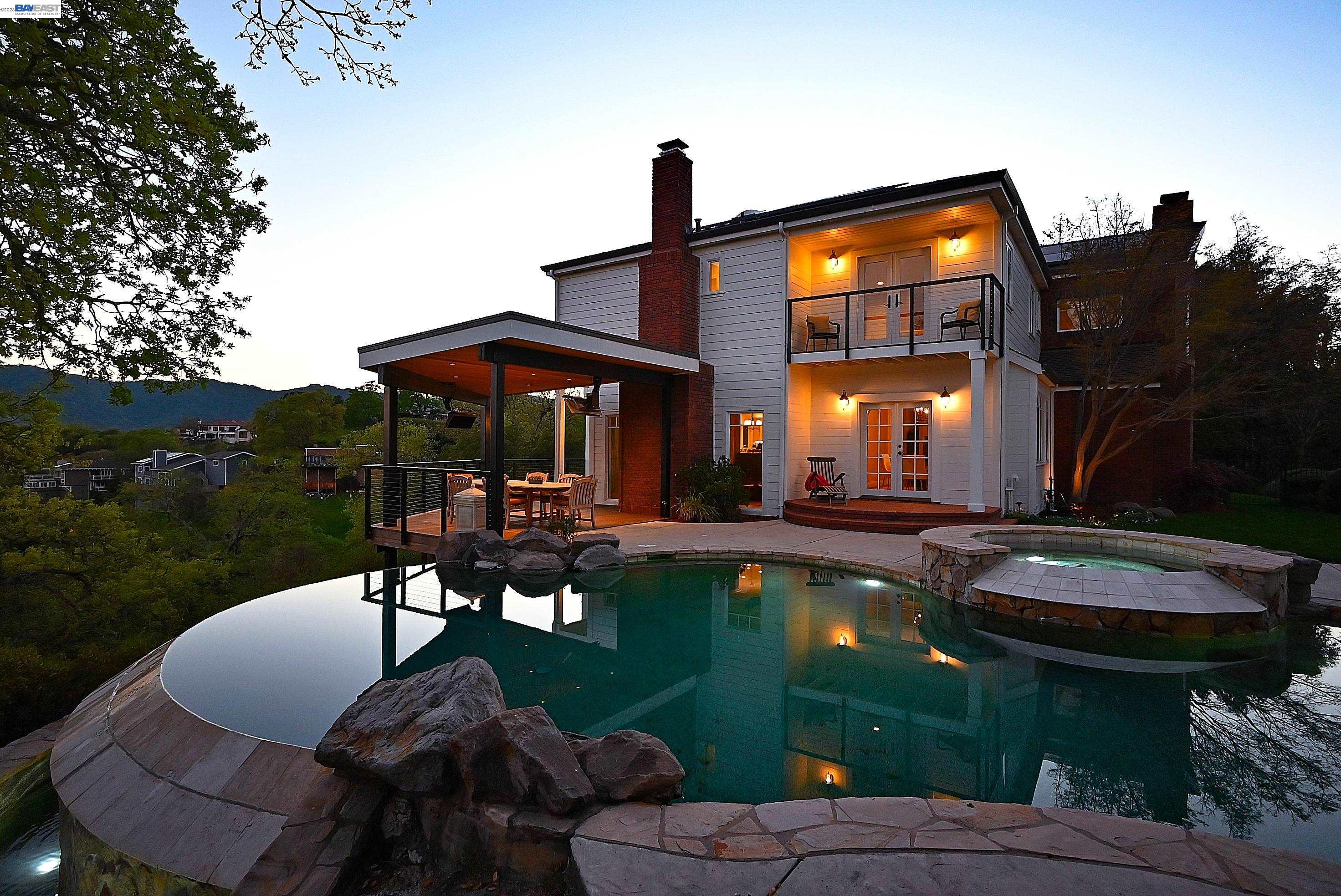 16 Ardendale Court Alamo, CA 94507 - Photo 48 of 58 a view of a swimming pool with a patio