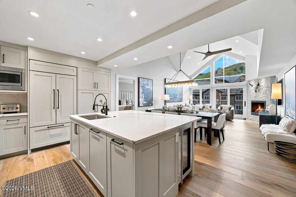 Kitchen & Dining with a View