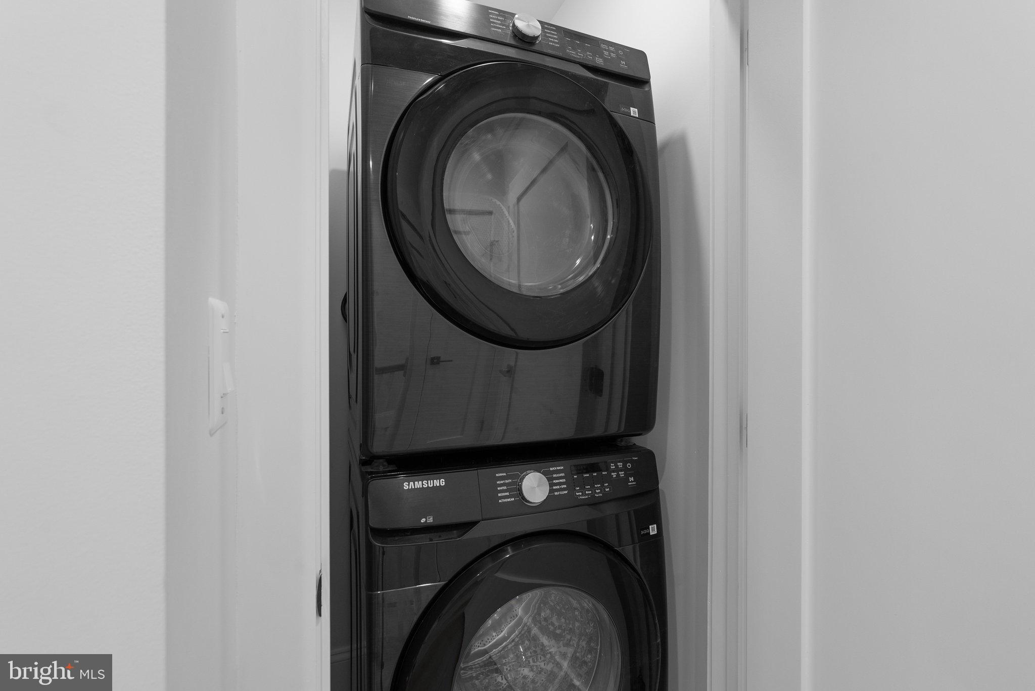 3710 S Street Northwest Washington, DC 20007 - Photo 19 of 32 a close up view of a washer and dryer