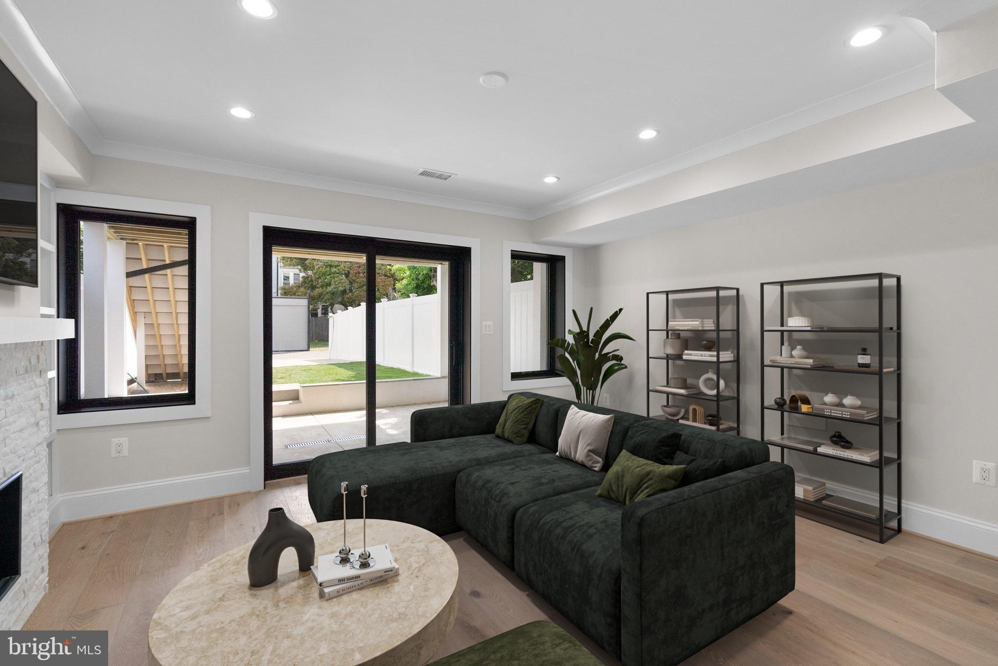 3710 S Street Northwest Washington, DC 20007 - Photo 25 of 32 a living room with furniture and a large window