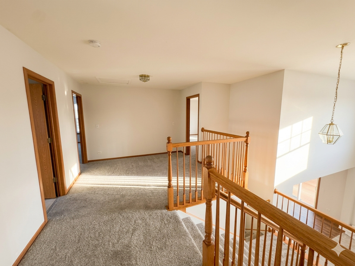 966 Forest View Way Antioch, IL 60002 - Photo 11 of 23 a view of a hallway with staircase