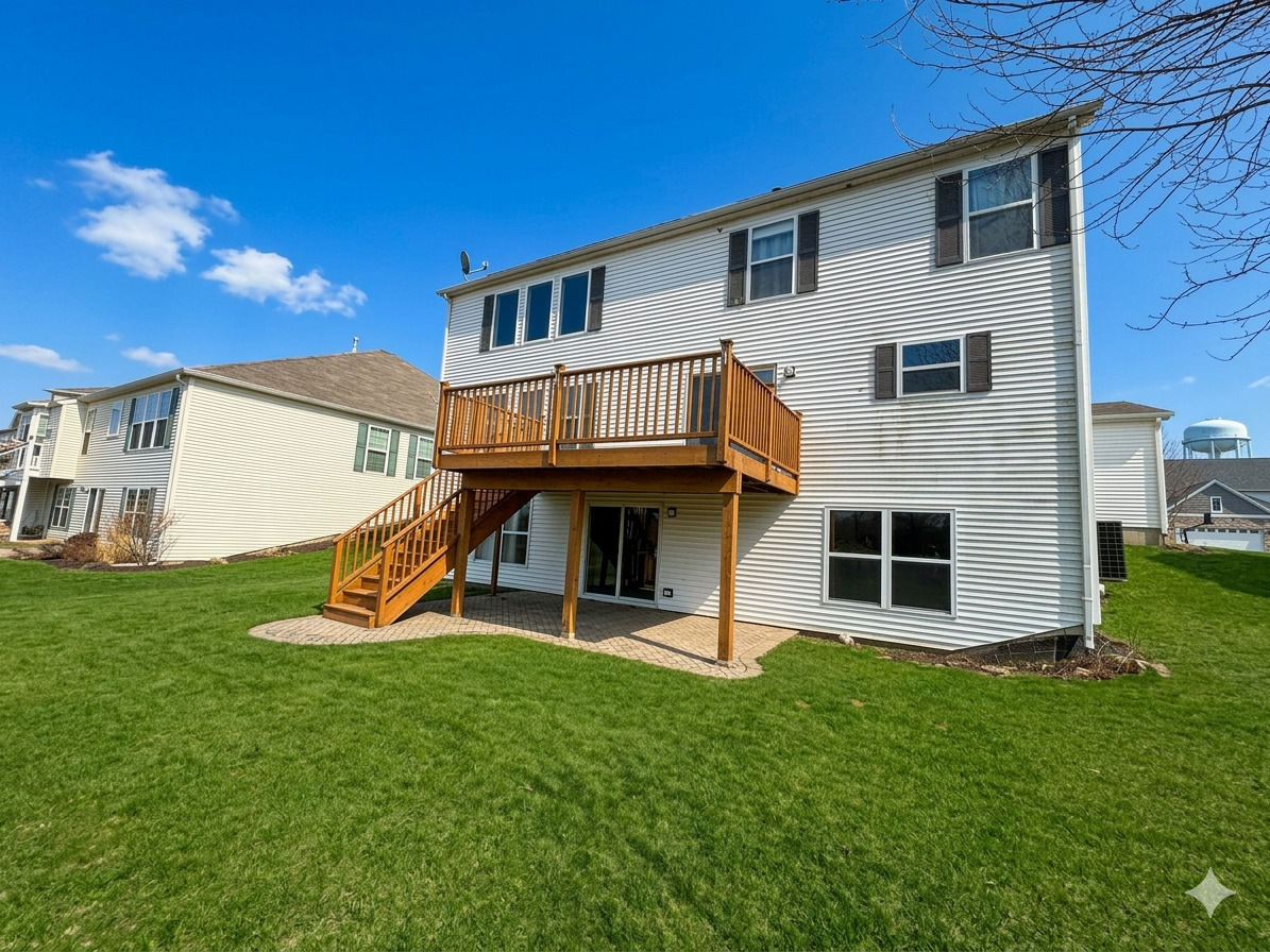 966 Forest View Way Antioch, IL 60002 - Photo 23 of 23 a view of a house with a backyard