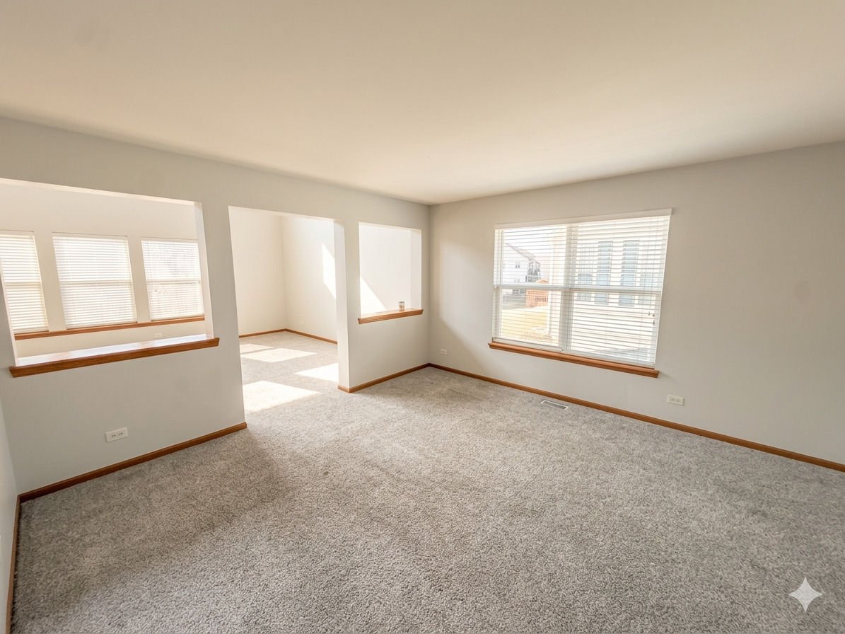966 Forest View Way Antioch, IL 60002 - Photo 5 of 23 an empty room with windows and closet