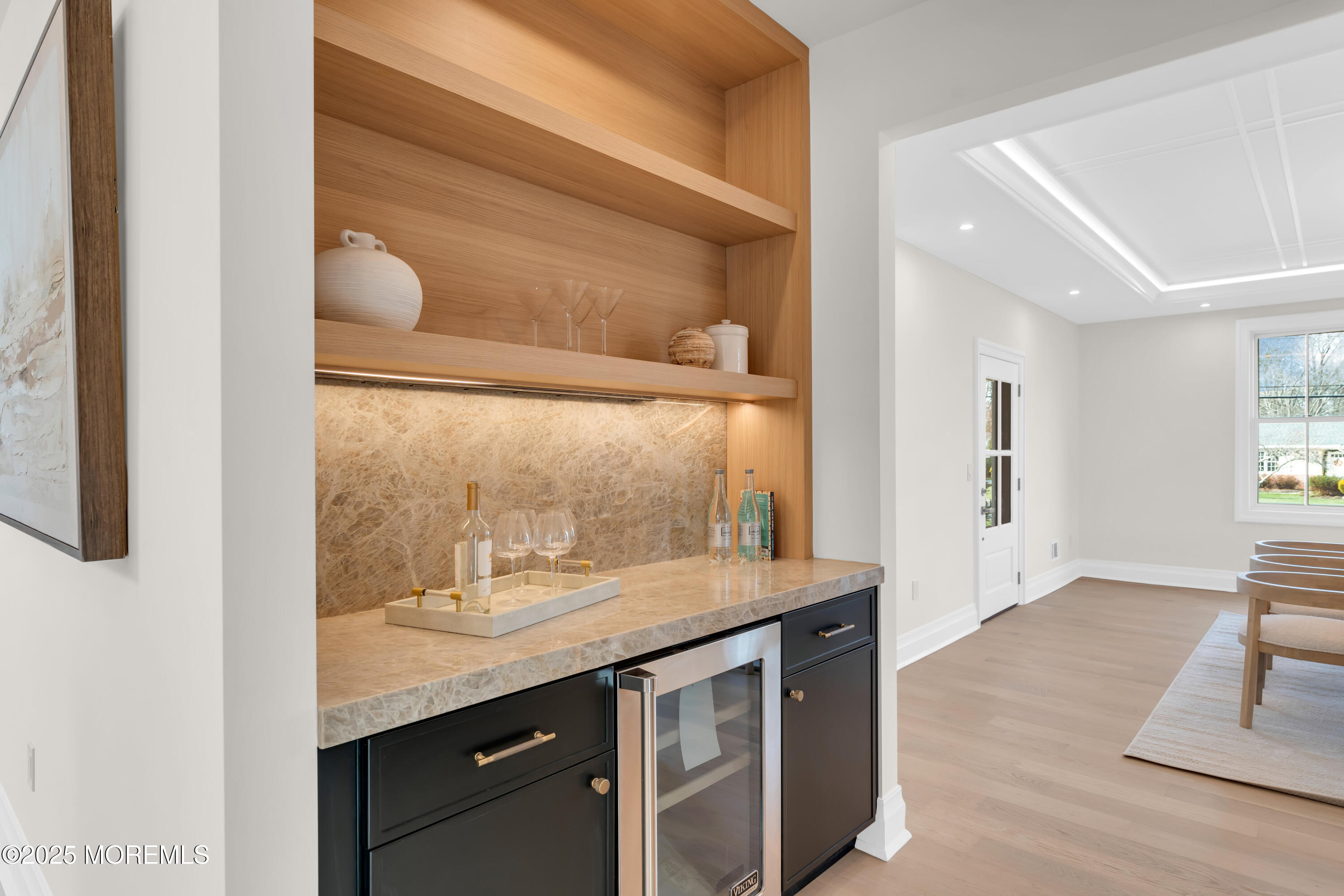 69 Winding Way Little Silver, NJ 07739 - Photo 36 of 99 a bathroom with a granite countertop sink a mirror and a shower