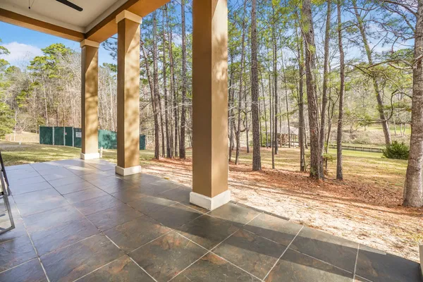a view of a indoor basketball court