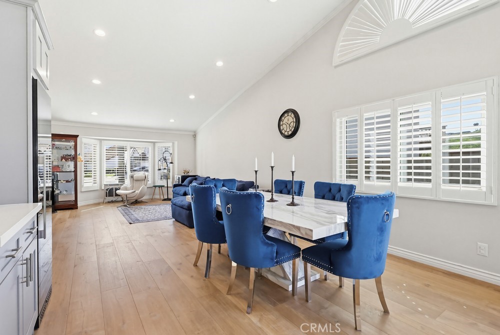 24303 East Rimford Place Diamond Bar, CA 91765 - Photo 7 of 39 a view of a dining room with furniture window and wooden floor
