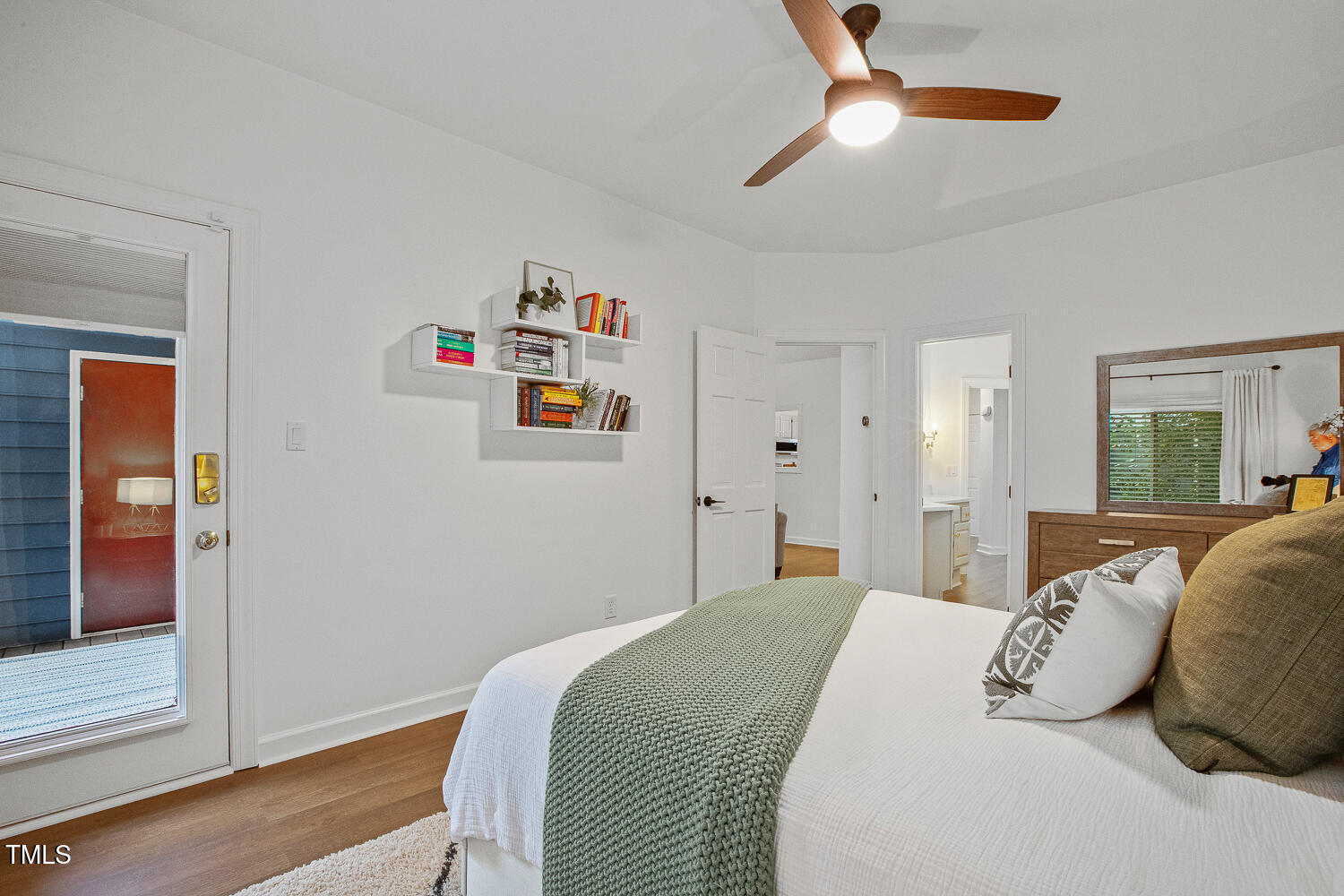 217 Danforth Drive Cary, NC 27511 - Photo 22 of 40 a bedroom with a bed and a window