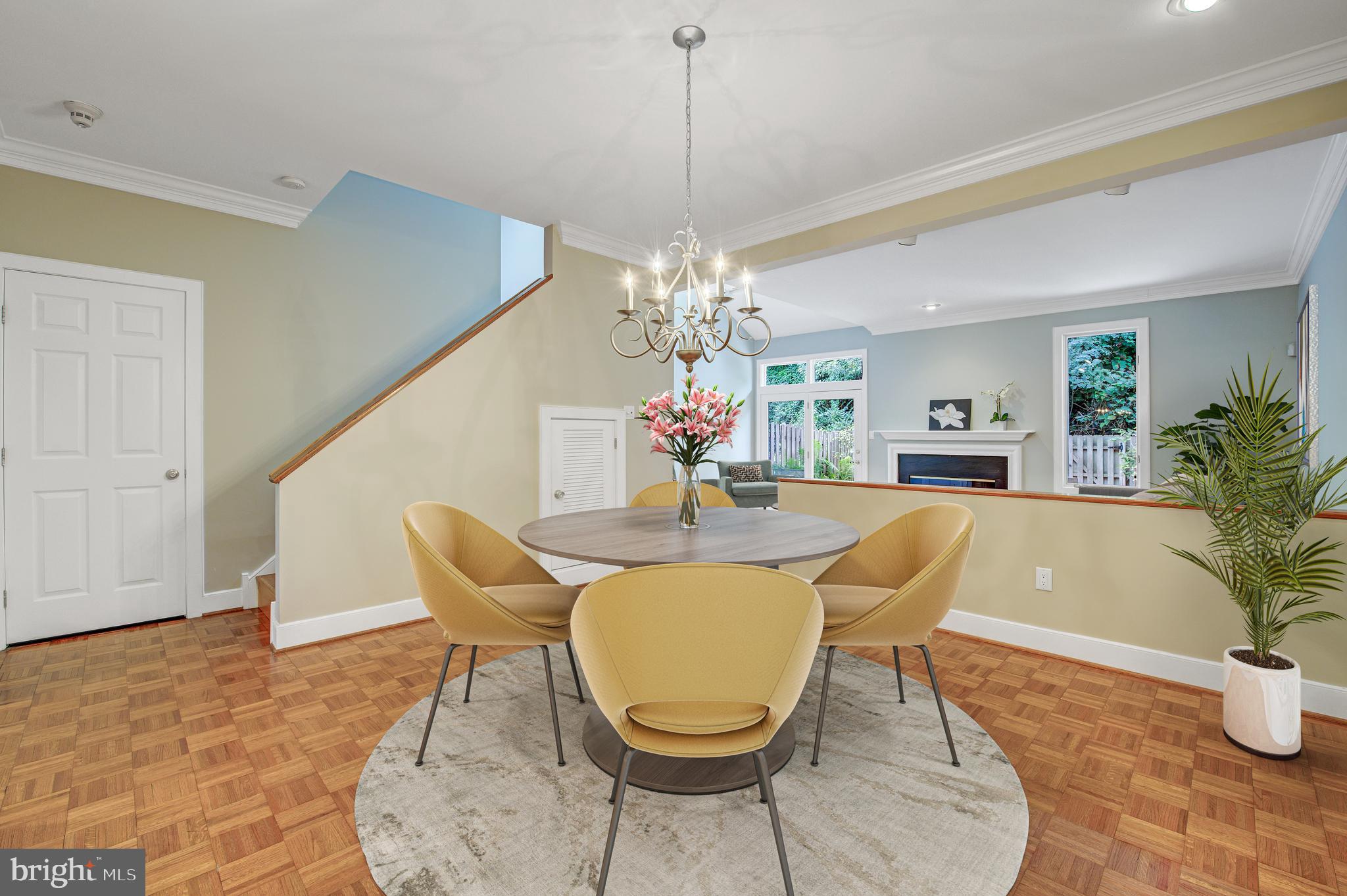 19 Greythorne Woods Circle, Unit 19 Wayne, PA 19087 - Photo 5 of 46 Dining room - virtually staged