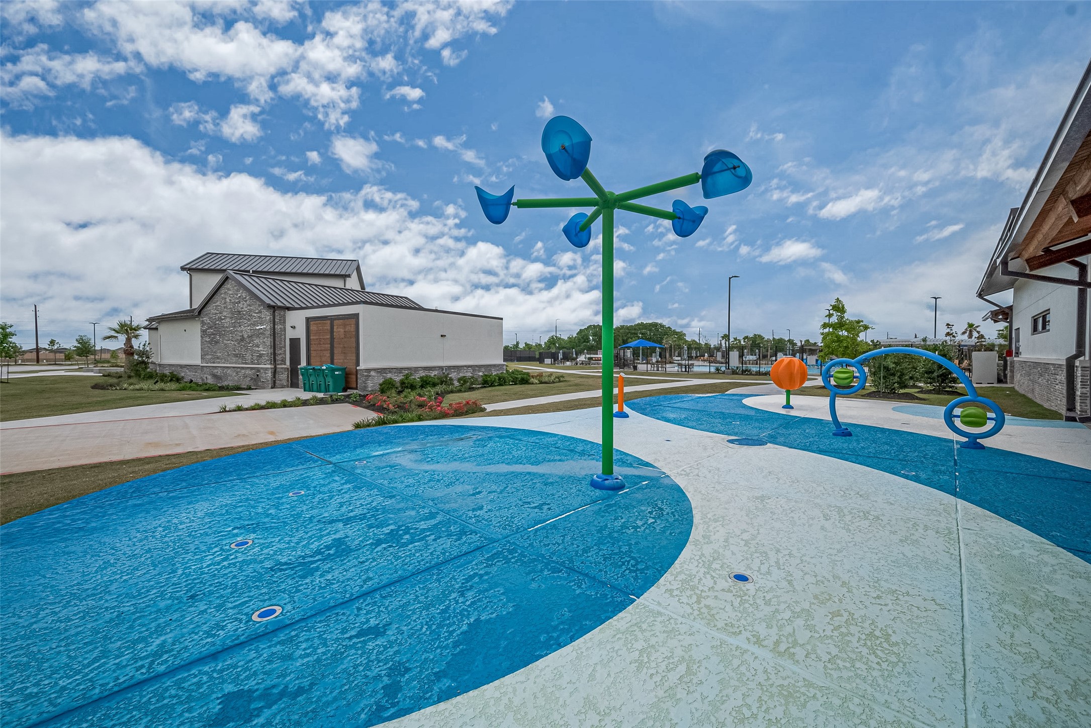 1214 Red Hills Drive Rosharon, TX 77583 - Photo 36 of 46 a swimming pool with outdoor seating