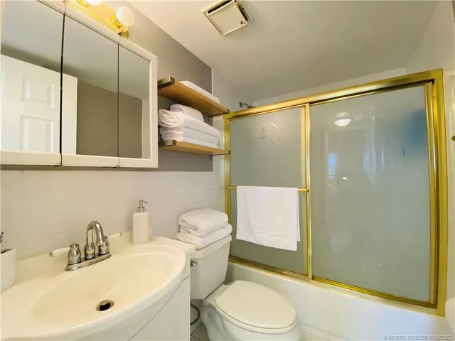 a picture of a couch in front of building