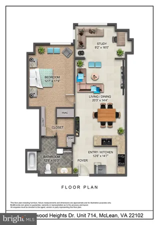 $449,900 | 8220 Crestwood Heights Drive, Unit 714, McLean, VA 22102
