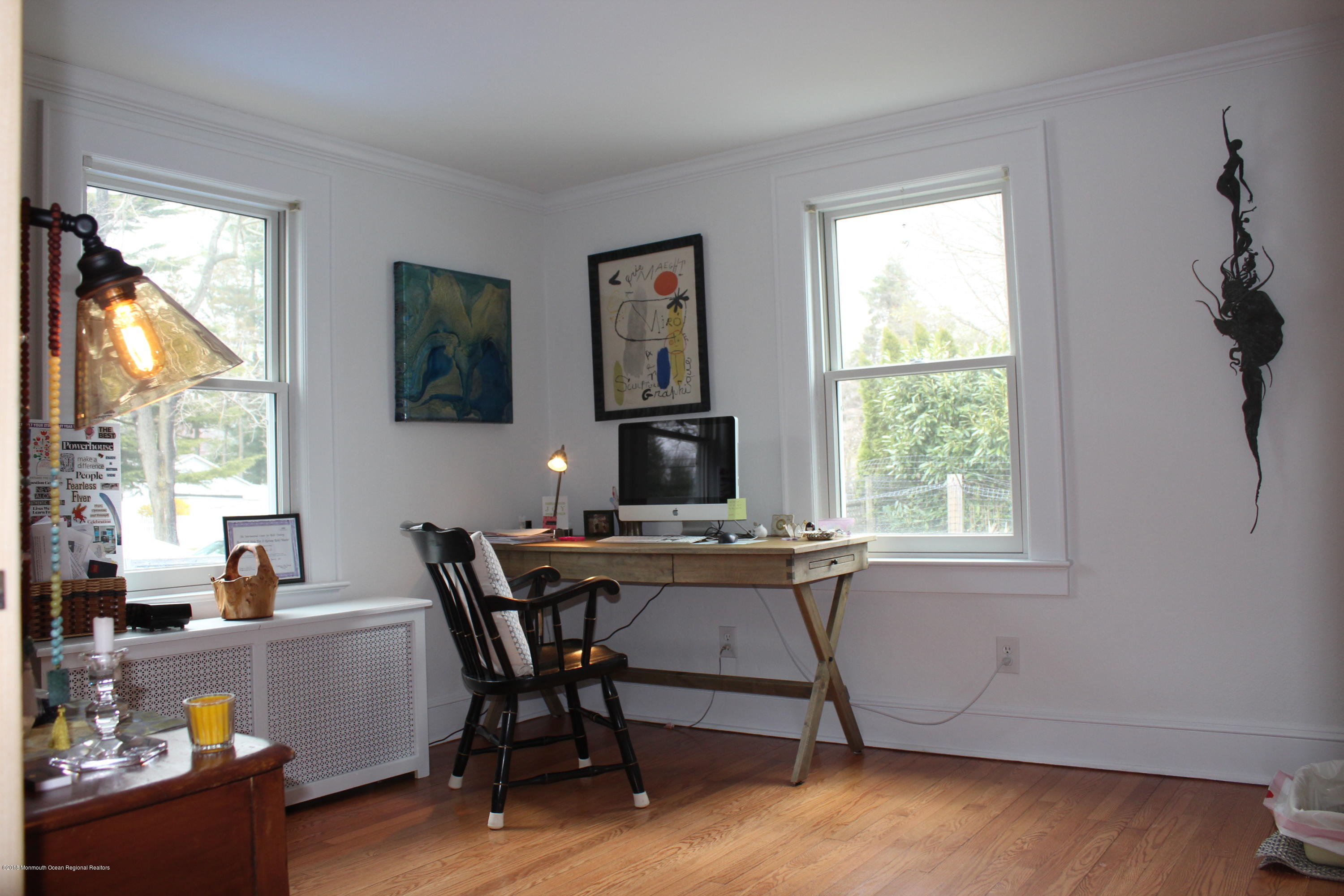12 Little Silver Point Road Little Silver, NJ 07739 - Photo 13 of 29 a workspace with wooden floor and a window