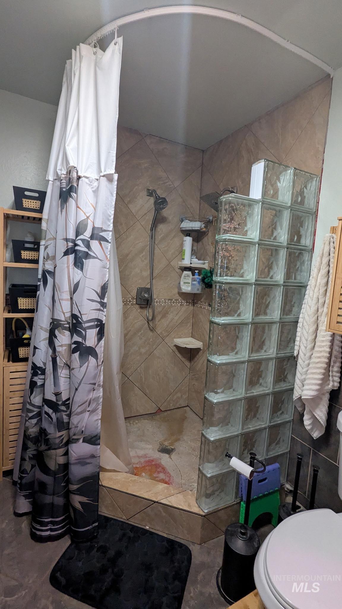 411 South Pine Street Troy, ID 83871 - Photo 8 of 10 Full bath with a walk in shower and toilet