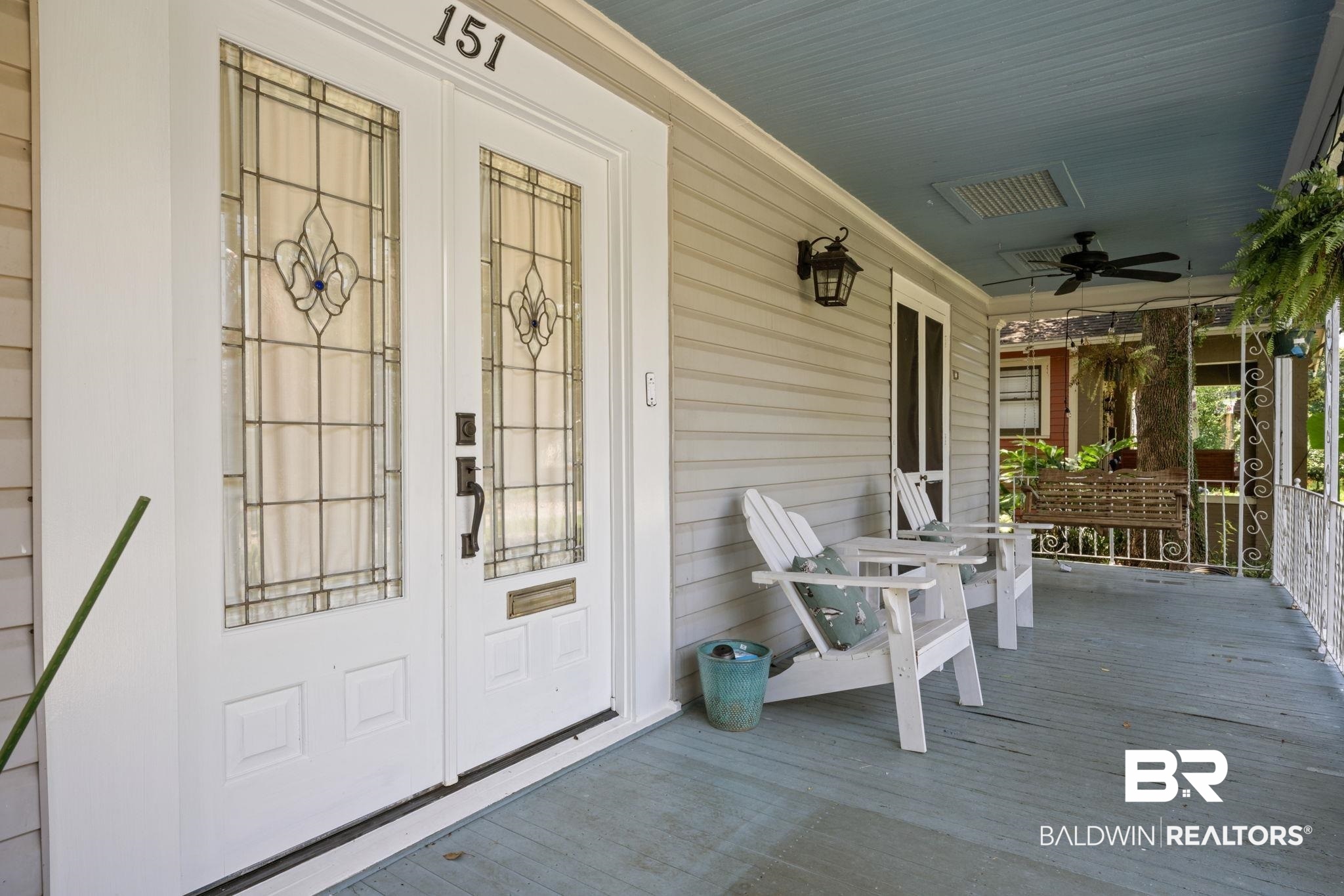 151 Houstreeton Street Mobile, AL 36606 - Photo 4 of 27 Great Front Porch
