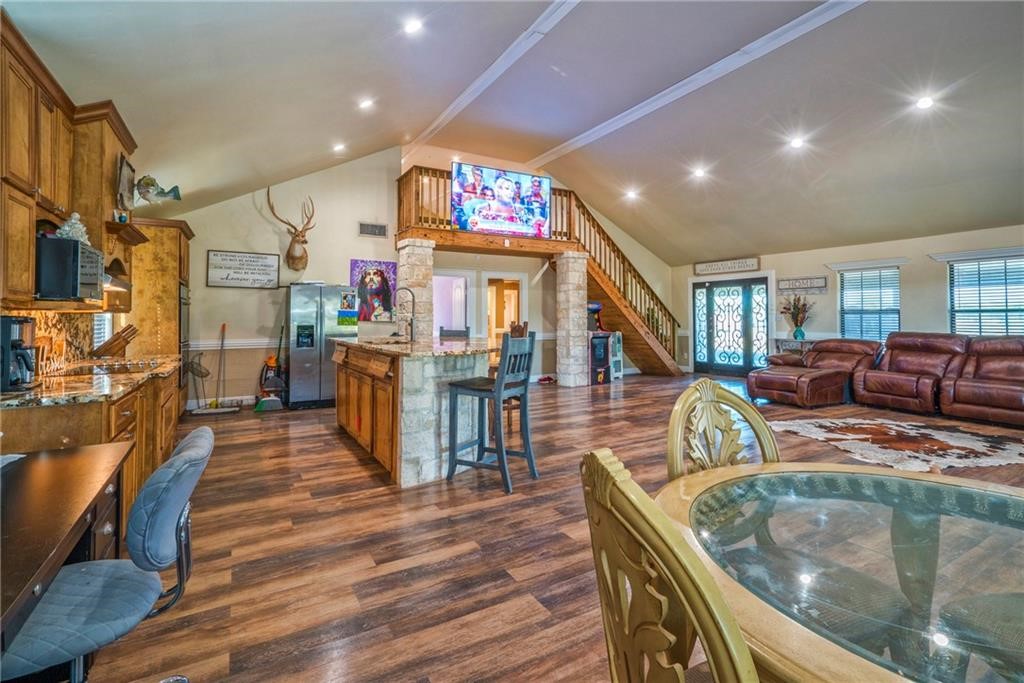 7084 Bartosch Road Robstown, TX 78380 - Photo 8 of 35 a view of a living room and entry way