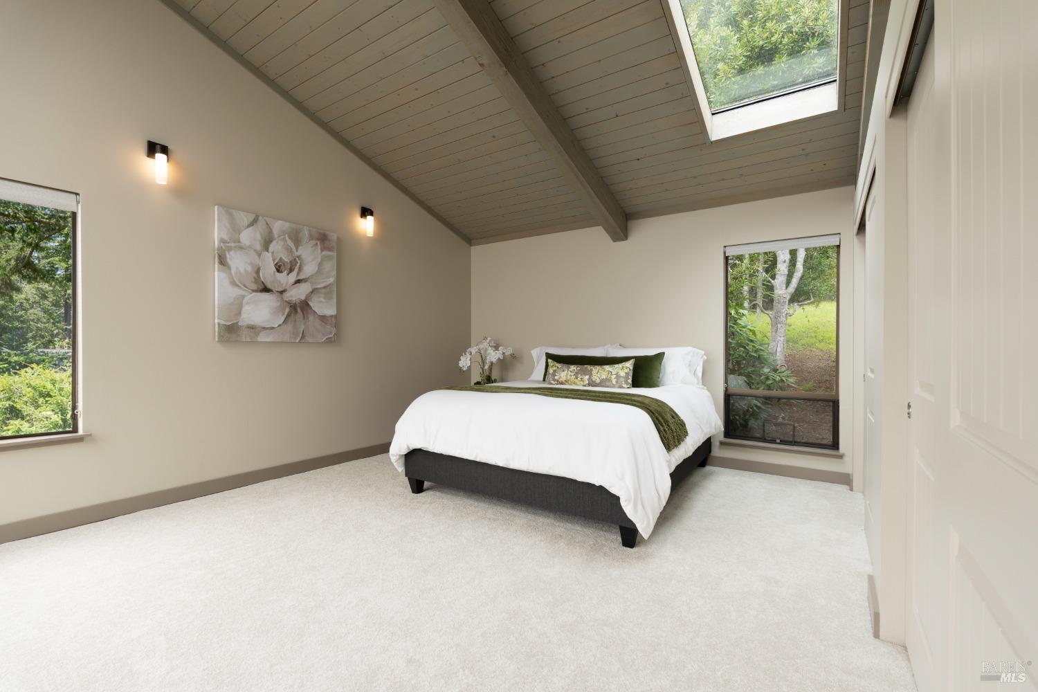 Undisclosed Address The Sea Ranch, CA 95497 - Photo 12 of 46 a bedroom with a bed and a window