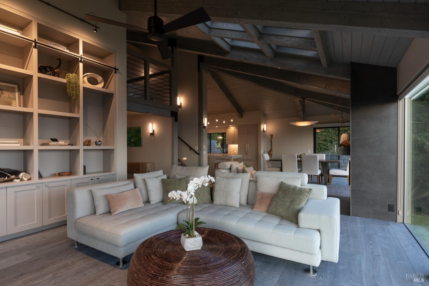 Undisclosed Address The Sea Ranch, CA 95497 - Photo 7 of 46 a living room with furniture and a fireplace