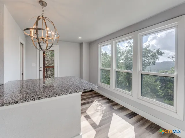 a very nice looking room with a large window