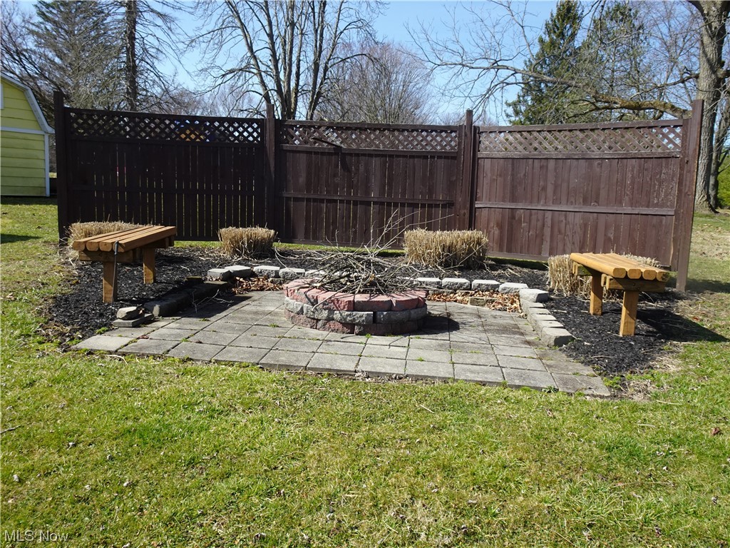 8454 Boston Road North Royalton, OH 44133 - Photo 14 of 23 Fire pit area
