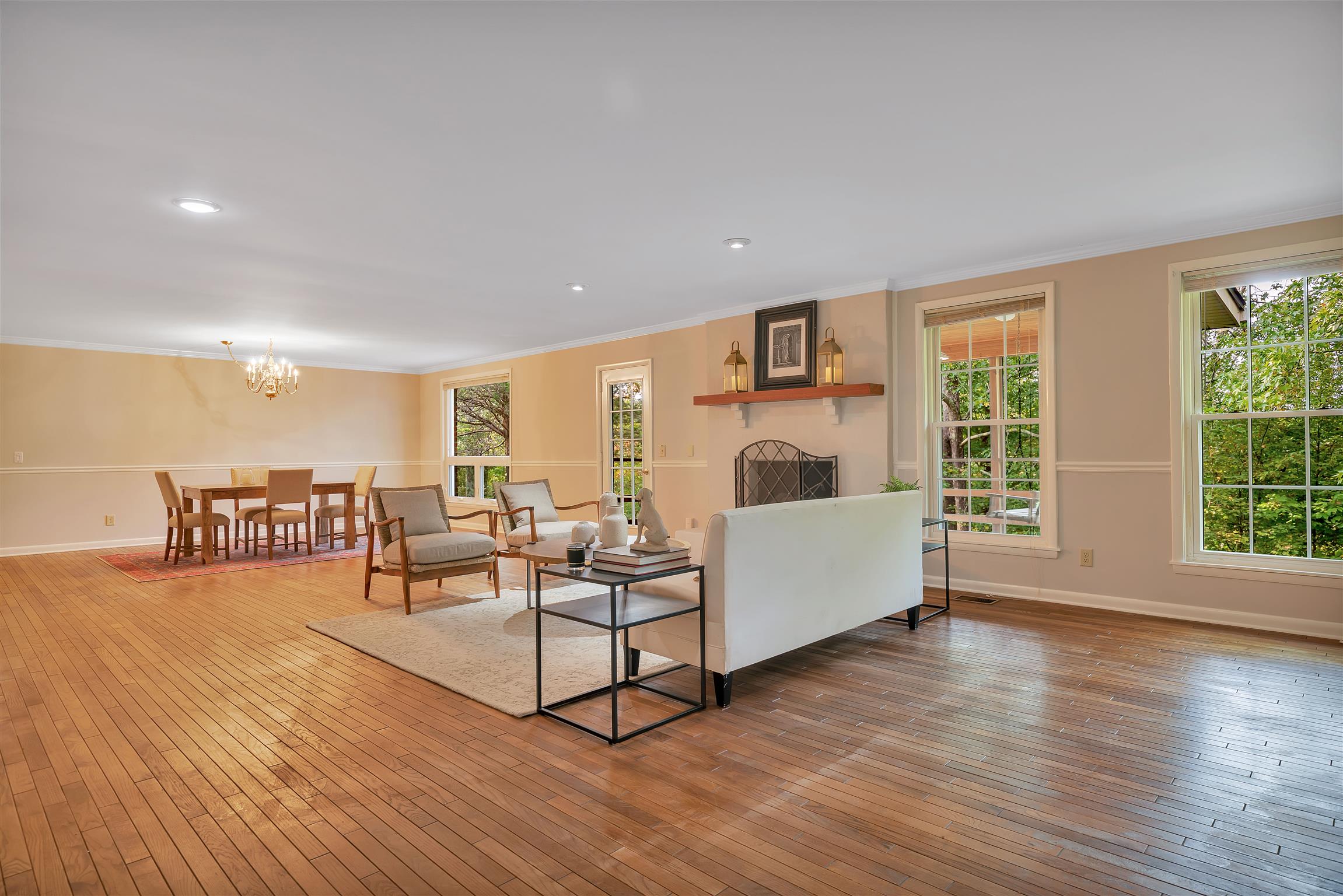 8497 Russell Road Nashville, TN 37221 - Photo 7 of 30 So much natural light in the in this classic ranch style home