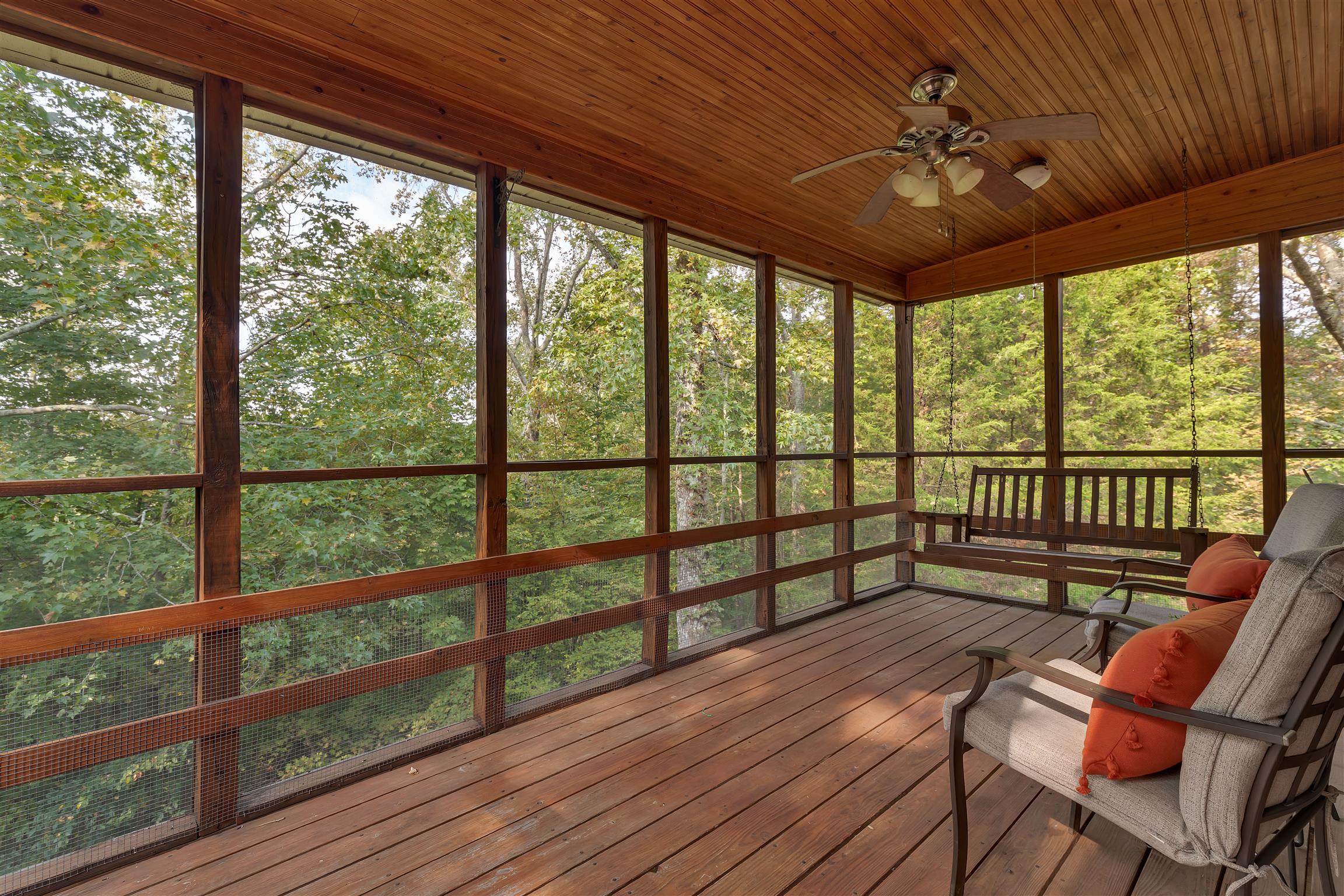 8497 Russell Road Nashville, TN 37221 - Photo 8 of 30 Screen porch overlooking your private 5 acres
