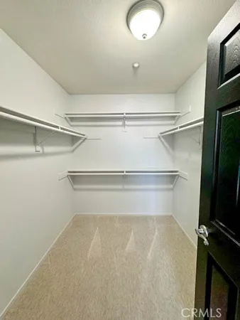 a view of a garage