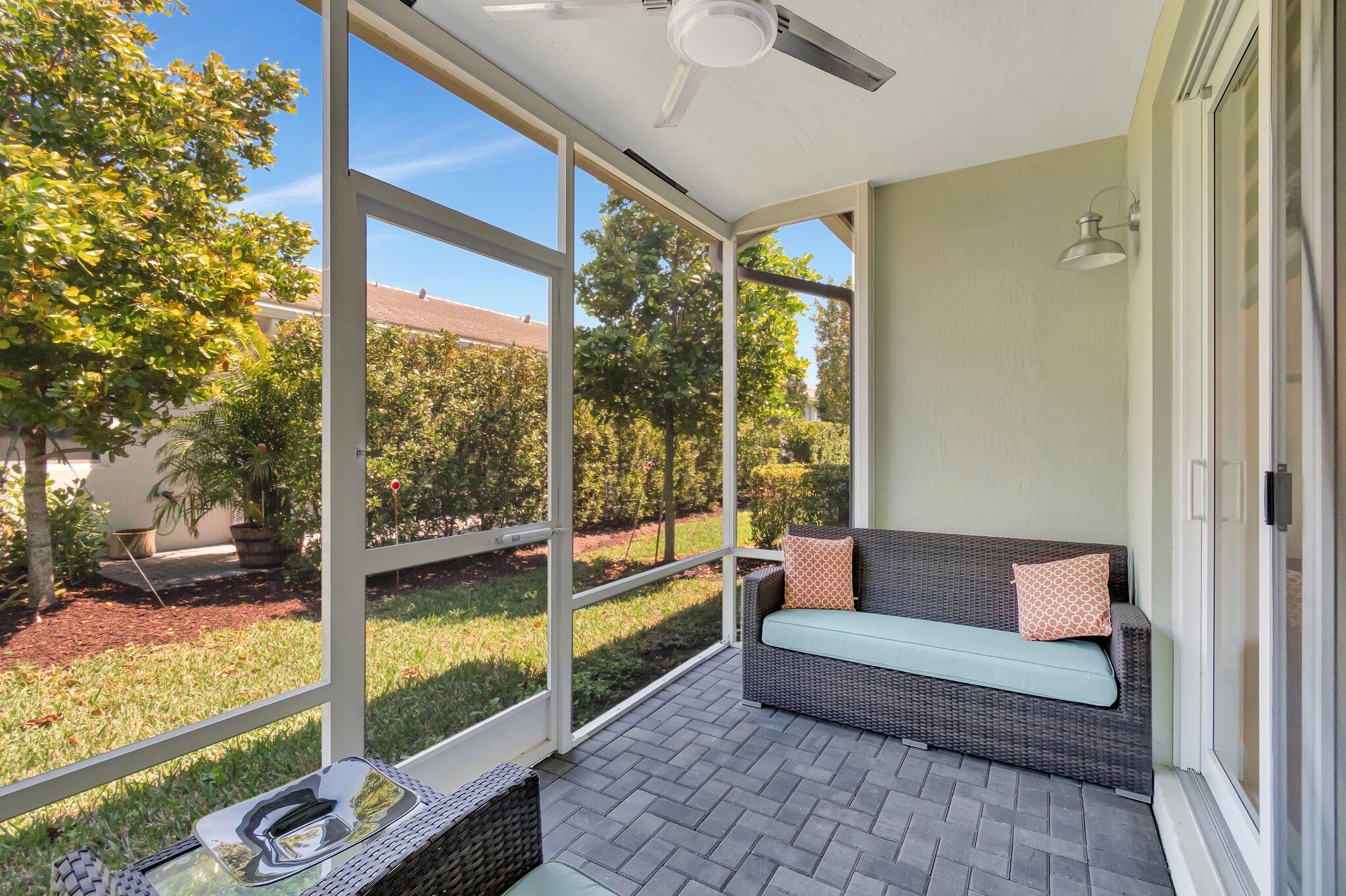 14526 Wiley Range Road Delray Beach, FL 33446 - Photo 1 of 35 ENCLOSED PATIO WITH GARDEN VIEW